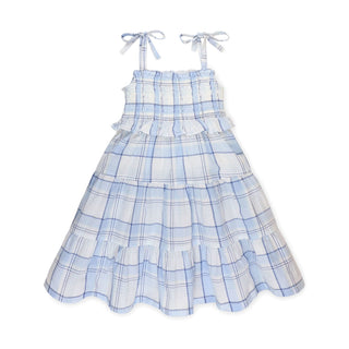 Smocked Tiered Dress - Hope & Henry Girl