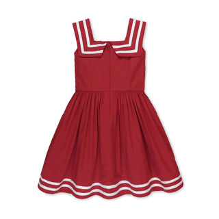 Square Sailor Collar Dress - Hope & Henry Girl