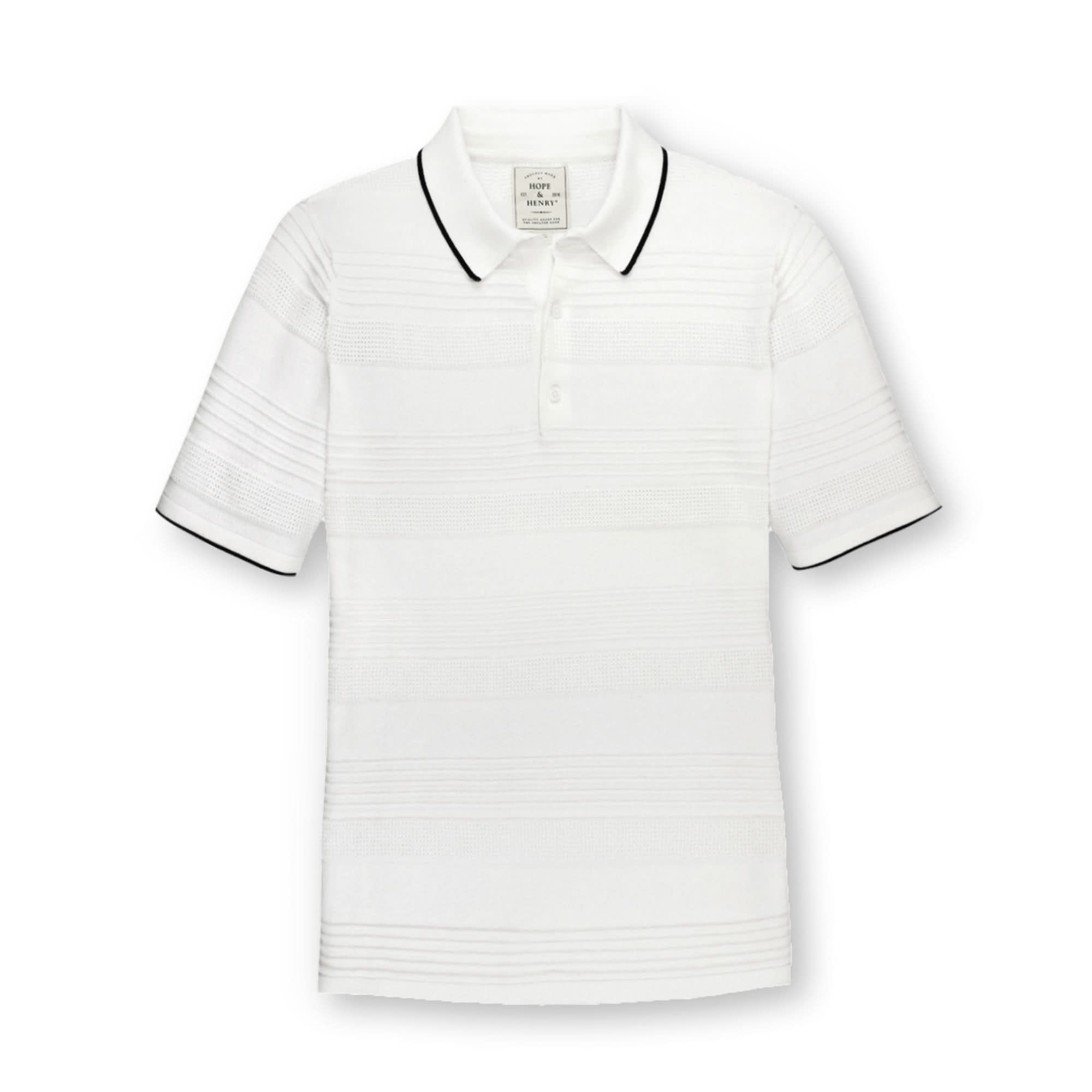 Short Sleeve Sweater Polo | Hope & Henry Men