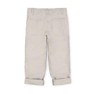 Relaxed Linen Roll-Up Pant - Hope & Henry Boy