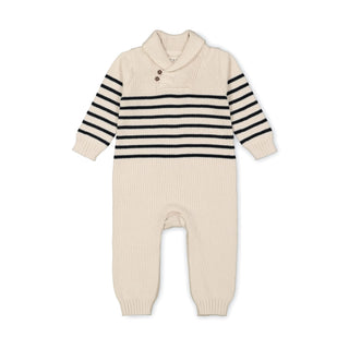 Shawl Collar Romper - Hope & Henry Baby