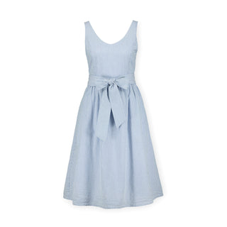 A-Line Dress with Sash - Hope & Henry Women