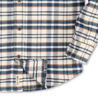 Flannel Shirt with Elbow Patches