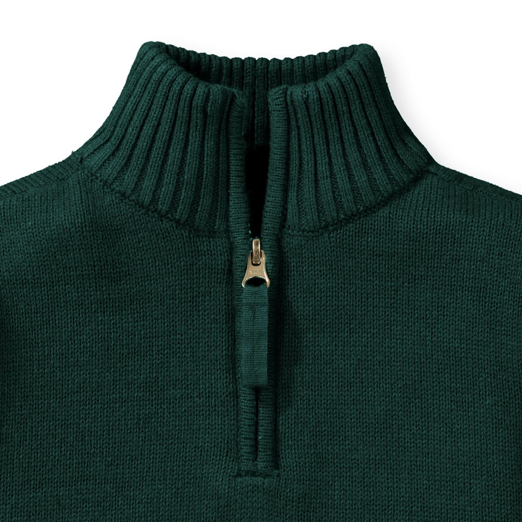 Half Zip Pullover Sweater with Elbow Patches | Hope & Henry Boy