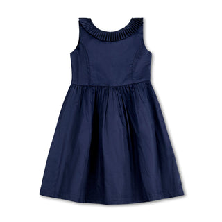 Pleated Collar Party Dress