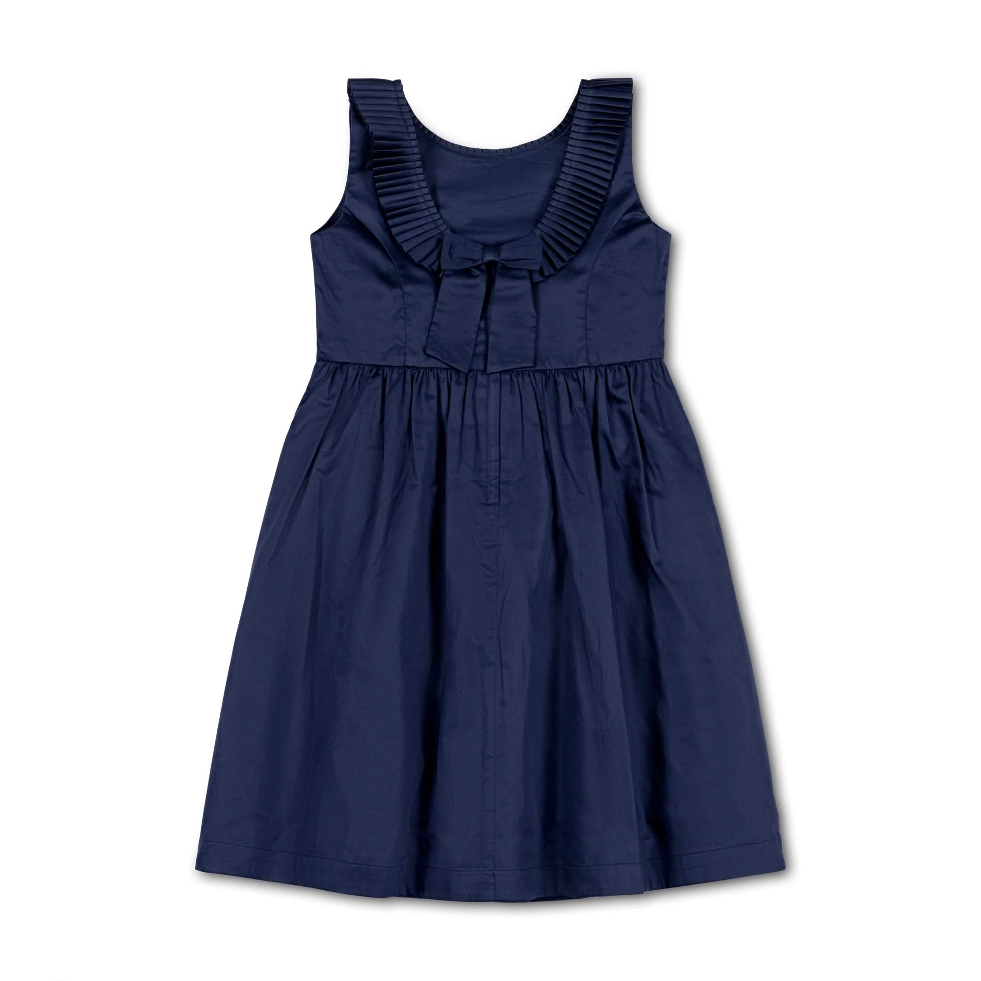 Pleated Collar Party Dress | Hope & Henry Girl