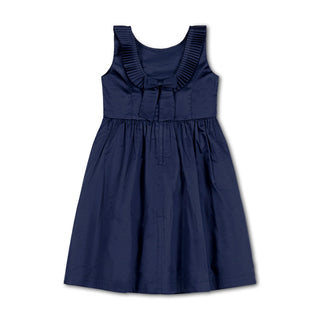 Pleated Collar Party Dress