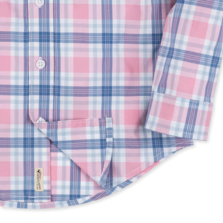 Stretch Poplin Button Down Shirt - Hope & Henry Boy