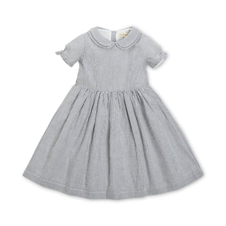 Peter Pan Collar Dress with Bow Sleeves - Hope & Henry Girl