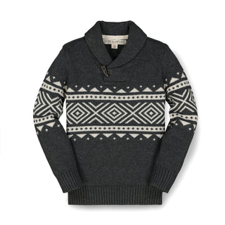 Shawl Collar Sweater - Hope & Henry Boy