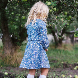 Ruffle Waist Dress - Hope & Henry Girl