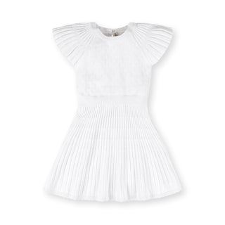 Organic Flutter Sleeve Sweater Dress - Baby