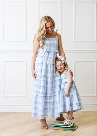 Smocked Tiered Dress - Hope & Henry Girl