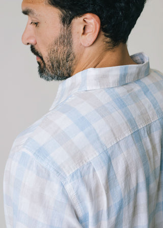 Linen Button Down Shirt - Hope & Henry Men