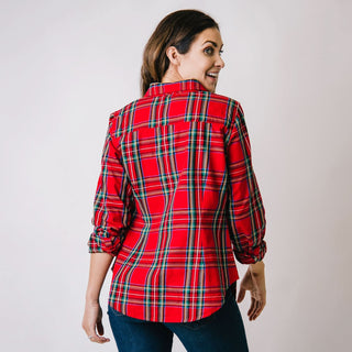 Poplin Classic Fit Shirt - Hope & Henry Women