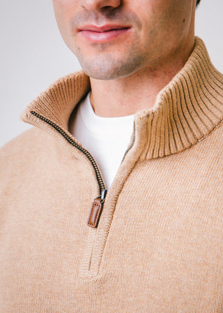 Half Zip Pullover Sweater - Hope & Henry Men