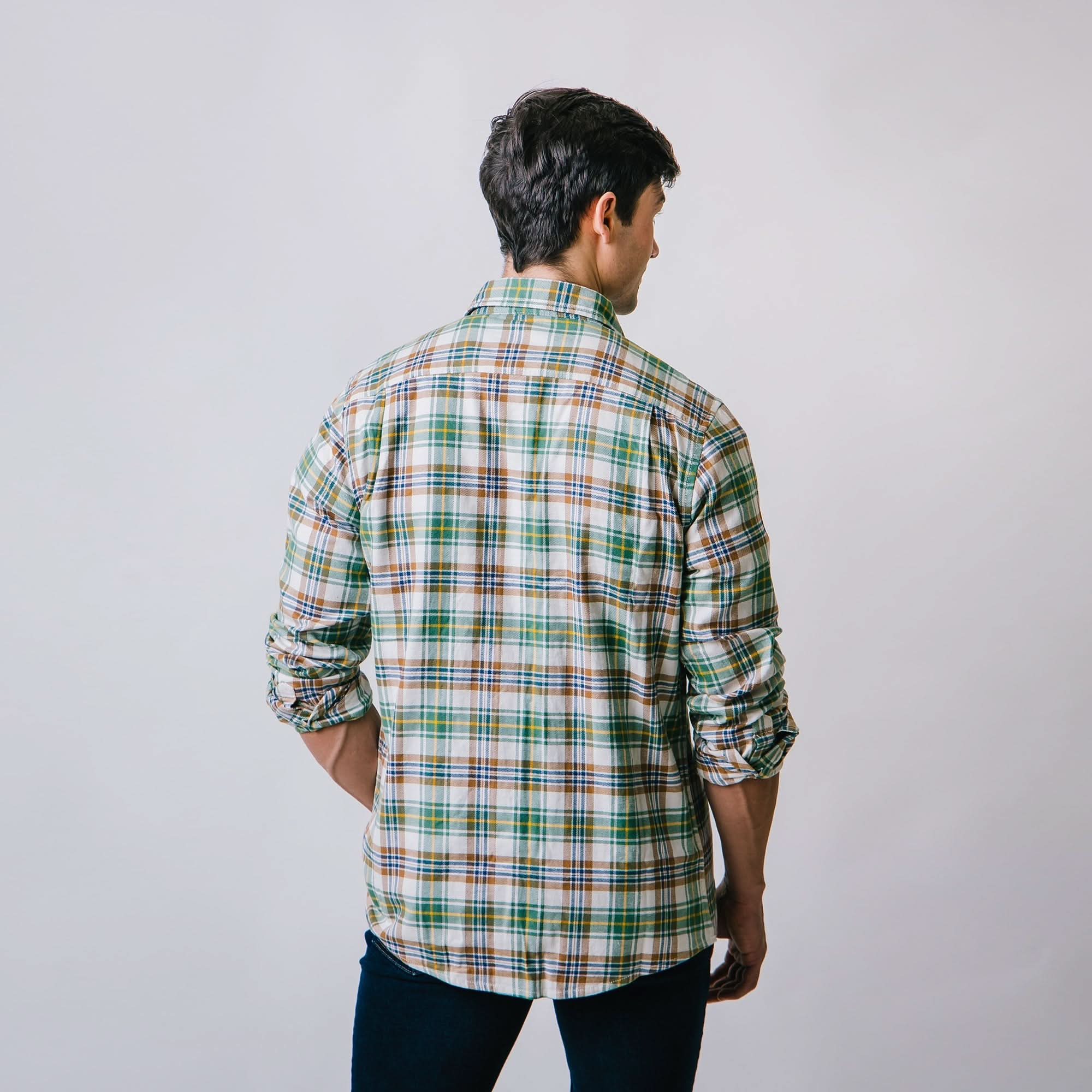 フミカウチダStriped Flannel Double Shirt | ethicsinsports.ch