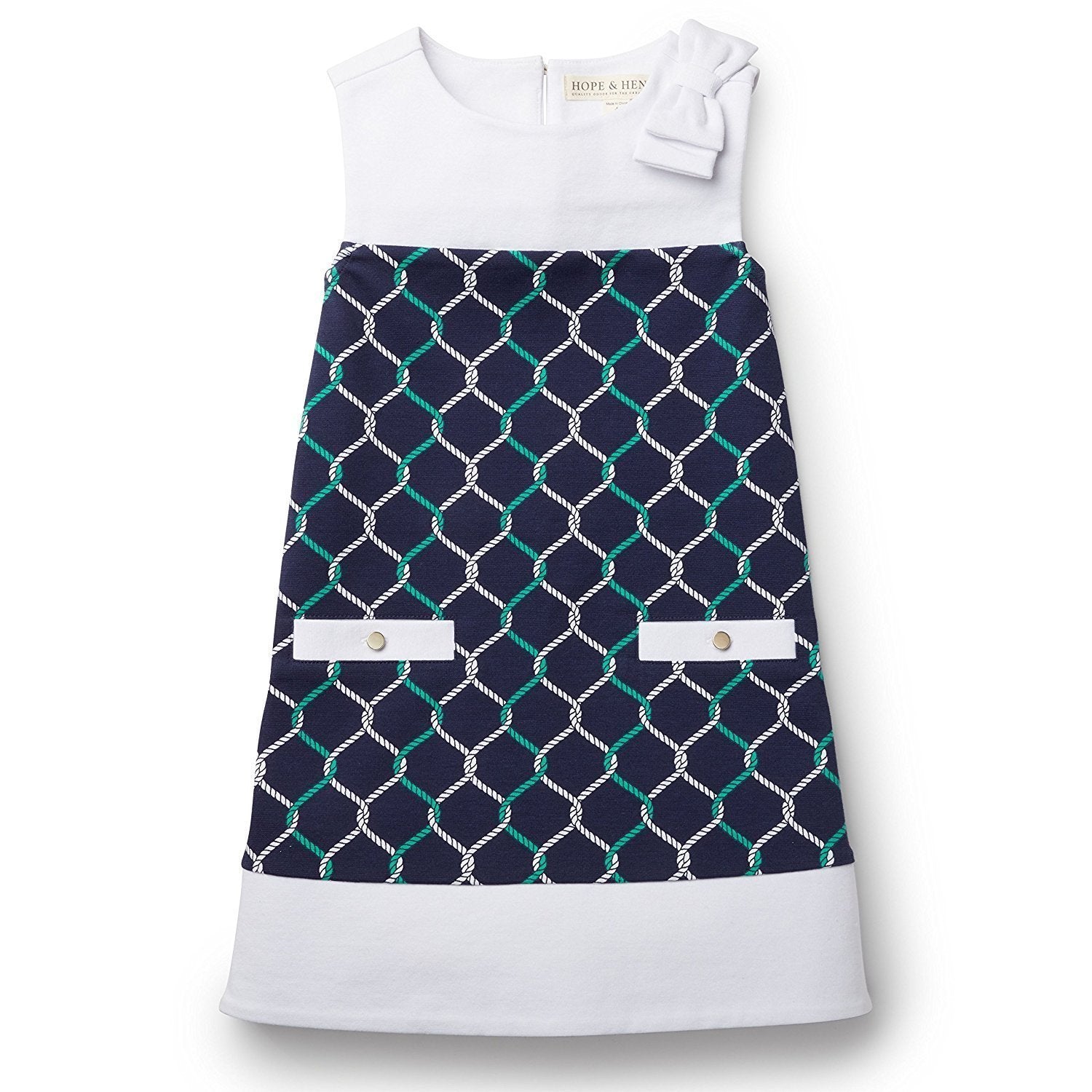 A-Line Ponte Knit Dress | Hope & Henry Girl