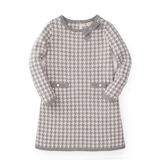 Bow Detail Sweater Dress - Hope & Henry Girl