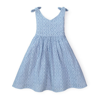 Bow Shoulder Swing Dress - Hope & Henry Girl