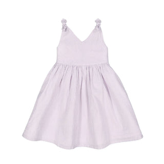 Bow Shoulder Swing Dress - Hope & Henry Girl