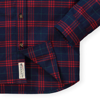 Brushed Flannel Button Down Shirt - Hope & Henry Men