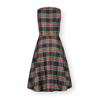 Button Back Fit and Flare Dress - Hope & Henry Women