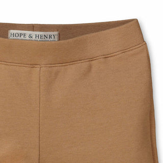 Button Cuff Ponte Pants - Hope & Henry Girl