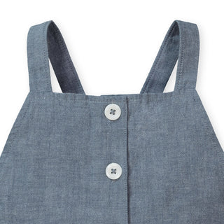 Button Front Overall - Hope & Henry Girl