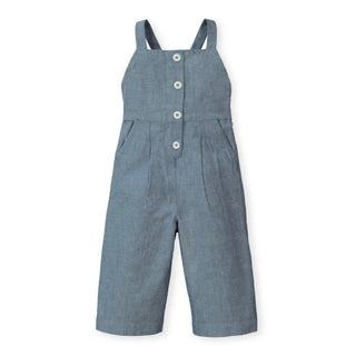 Button Front Overall - Hope & Henry Girl