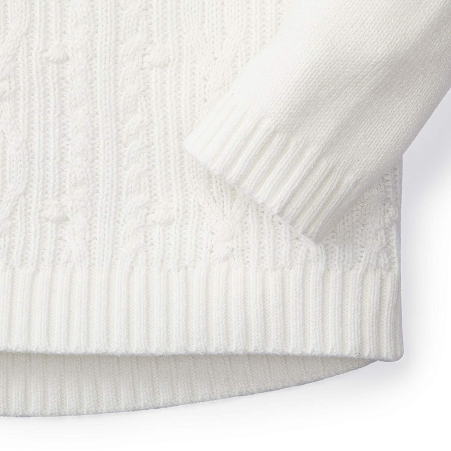 Cable Button Sweater | Hope & Henry Girl