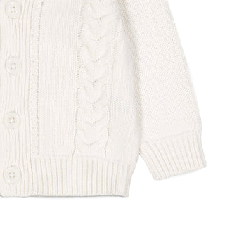 Cable Knit Cardigan Sweater - Hope & Henry Baby