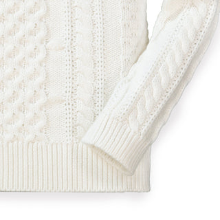 Chunky Cable Knit Pullover Sweater - Hope & Henry Girl