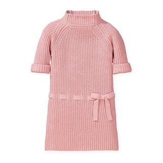 Chunky Rib Turtleneck Sweater Dress - Hope & Henry Girl