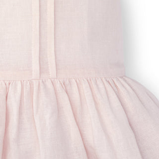 Collared Drop Waist Dress | Light Pink - Hope & Henry Girl