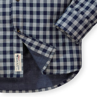 Convertible Double Weave Button Down Shirt - Hope & Henry Men