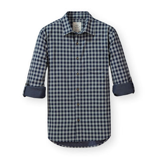 Convertible Double Weave Button Down Shirt - Hope & Henry Men