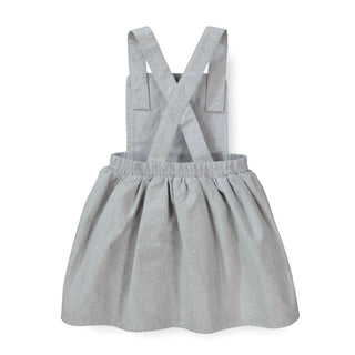 Crossback Apron Skirtall - Hope & Henry Girl