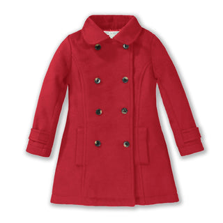 Dressy Pleated Back Coat - Hope & Henry Girl