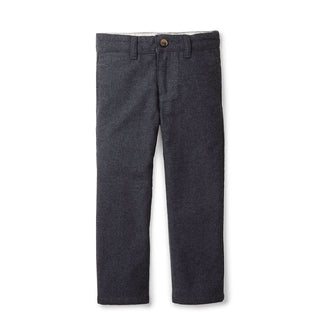 Faux Wool Dress Pants | Dark Heather Grey - Hope & Henry Boy