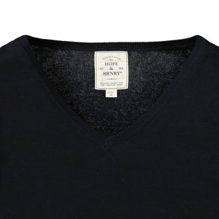 Fine Gauge V-Neck Sweater - Hope & Henry Women