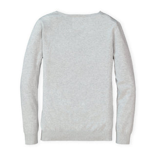 Fine Gauge V-Neck Sweater - Hope & Henry Women