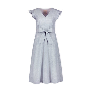 Flutter Sleeve Tie-Waist Dress - Hope & Henry Women