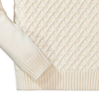 Herringbone Cable Sweater - Hope & Henry Men