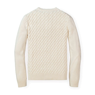 Herringbone Cable Sweater - Hope & Henry Men