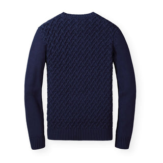 Herringbone Cable Sweater - Hope & Henry Men