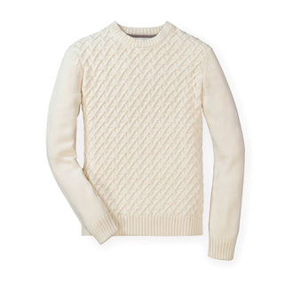 Herringbone Cable Sweater - Hope & Henry Men