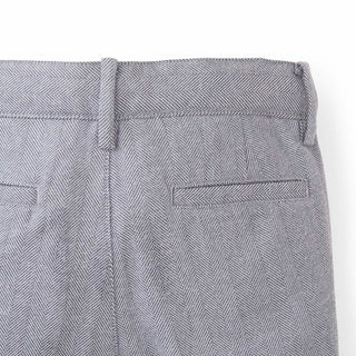 Herringbone Suit Pant - Hope & Henry Boy