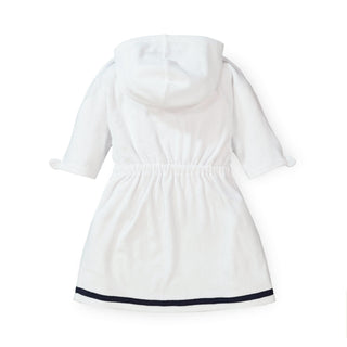 Hooded Terry Swim Cover-Up with Zip - Hope & Henry Girl