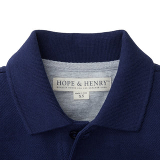 Lightweight Pique Polo - Hope & Henry Boy